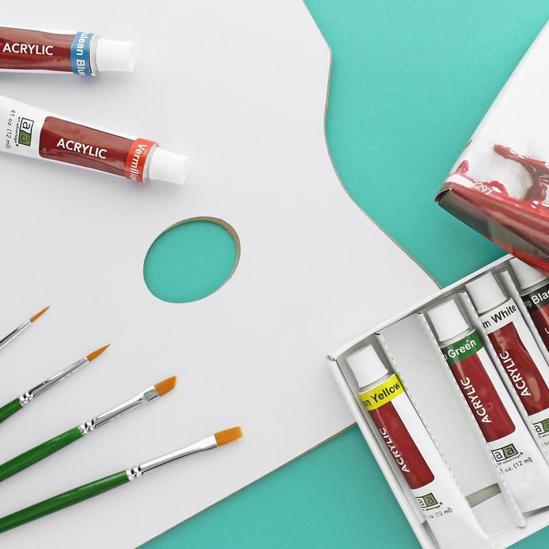 Art Advantage Paint Set Acrylic .41oz 6 Color - Image 4
